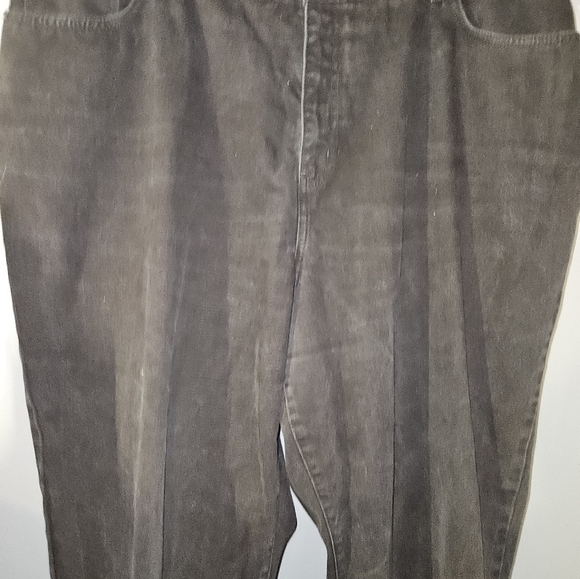 Venezia Womans Black Jeans Size 24 Average - Picture 2 of 12